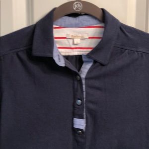 Women’s Barbour navy top size 8
